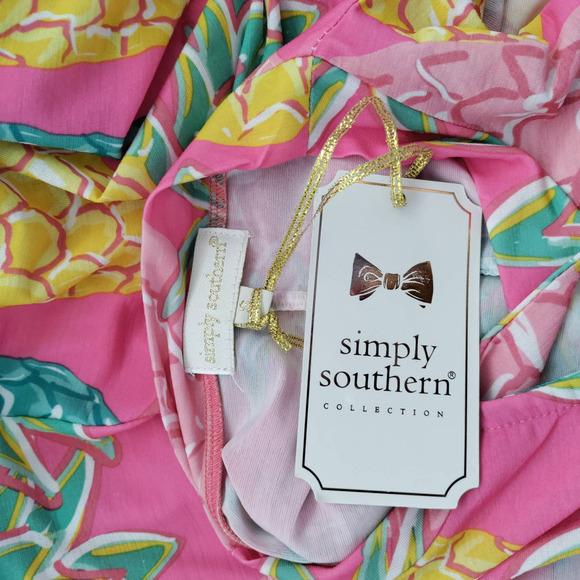 Simply Southern Dress Beach Pool Coverup Size Sm Tassel New NWT - Picture 5 of 5